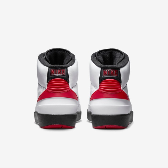 Nike Air Jordan 2 OG Chicago white Black Varsity Red DX2454-106 size 8 - 13 - Picture 8 of 14